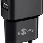Rūteris Goobay  Dual USB charger 44951  2.4 A,  2 USB 2.0 female (Type A), Black, 12 W 