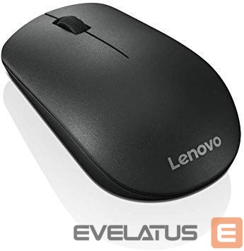 Datora pele Lenovo 400 Wireless mouse, 2.4 GHz Wireless via Nano USB, Black