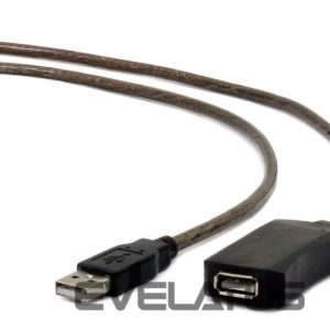 Kabelis Cablexpert  Active USB 2.0 extension cable UAE-01-10M USB, USB 2.0 female (type A), 10 m, Black 