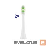 Zobu birste ETA  Toothbrush replacement  WhiteClean 070790400 Heads, For adults, Number of brush heads included 2, White 