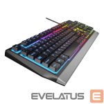 Datora tastatūra Genesis  Rhod 300 RGB Gaming keyboard, RGB LED light, US, Black, Wired 