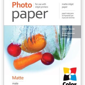 Biroja piederumi ColorWay  Matte Photo Paper, 50 sheets, 10x15, 190 g/m² 