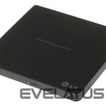 Serveru  - Citi piederumi H.L Data Storage  Ultra Slim Portable DVD-Writer GP57EB40 Interface USB 2.0, DVD±R/RW, CD read speed 24 x, CD write speed 24 x, Black, Desktop/Notebook 