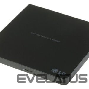 Serveru  - Citi piederumi H.L Data Storage  Ultra Slim Portable DVD-Writer GP57EB40 Interface USB 2.0, DVD±R/RW, CD read speed 24 x, CD write speed 24 x, Black, Desktop/Notebook 