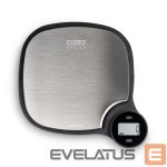 Virtuvinės svarstyklės Caso  Kitchen EcoMaster Scales Maximum weight (capacity) 5 kg, Graduation 1 g, Stainless Steel 