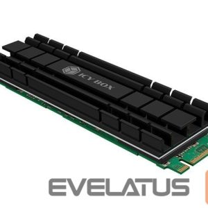 Cieto disku korpus Raidsonic  Icy Box IB-M2HS-701 Heat Sink Set for M.2 2280 SSD, For PC/PS5, Aluminium, 5 mm Thick 