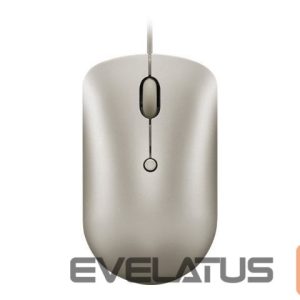 Datora pele Lenovo  540 USB-C Wired Compact Mouse (Sand) 