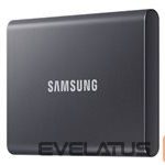 Datoru piederumi Samsung  SAMSUNG Portable SSD T7 1TB grey 