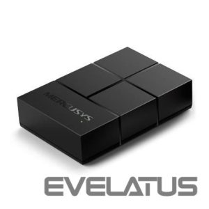 Nevadāms centrmezgls MERCUSYS  Switch||MS105G|Desktop/pedestal|5x10Base-T / 100Base-TX / 1000Base-T|MS105G 