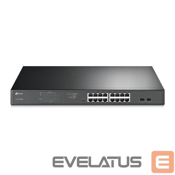 Nevadāms centrmezgls TP-Link Switch||TL-SG1218MPE|Desktop/pedestal|Rack|16x10Base-T / 100Base-TX / 1000Base-T|PoE+ ports 16|192 Watts|TL-SG1218MPE