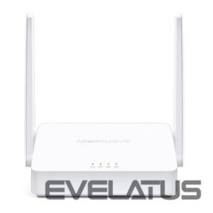 Rūteris MERCUSYS  Wireless Router||Wireless Router|300 Mbps|IEEE 802.11b|IEEE 802.11g|IEEE 802.11n|2x10/100M|LAN \ WAN ports 1|Number of antennas 2|MW302R 