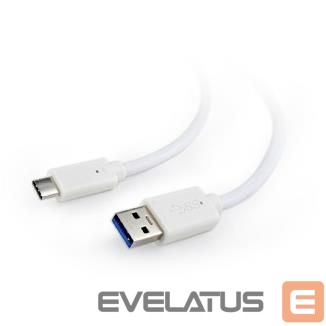 Kabelis Gembird CABLE USB-C TO USB3 1M WHITE/CCP-USB3-AMCM-1M-W