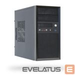 Datoru korpusi Chieftec  Case||MiniTower|MicroATX|Colour Black|CT-01B-OP 