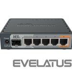 Rūteris Mikrotik  NET ROUTER 10/100/1000M 5PORT/HEX S RB760IGS 