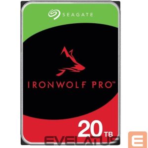 Cietais disks HDD SeaGate  HDD||IronWolf Pro|20TB|SATA|256 MB|7200 rpm|3,5"|ST20000NT001 