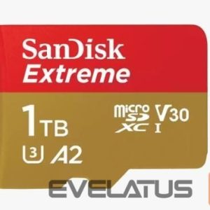 Atmiņas kartes SANDISK BY WESTERN DIGITAL  MEMORY MICRO SDXC 1TB UHS-I/W/A SDSQXAV-1T00-GN6MA SANDISK 