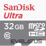 Atmiņas kartes SANDISK BY WESTERN DIGITAL  MEMORY MICRO SDHC 32GB UHS-I/W/A SDSQUNR-032G-GN6TA SANDISK 