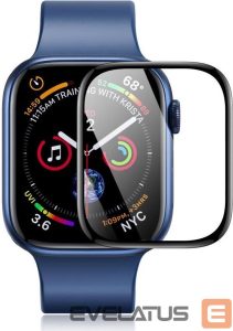 Ekrāna aizsardzība Dux Ducis Apple Pmma Apple Watch Series 4/5/6/SE 40MM Screen Protector 2pcs Black