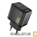 Adapteris Dudao  Dudao A28 45W GaN USB-C Wall Charger - Black Black
