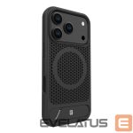 Aizmugurējais vāciņš Evelatus Apple iPhone 17 Pro Premium Case Magsafe With Stand Plastic Black
