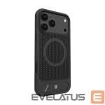 Aizmugurējais vāciņš Evelatus Apple iPhone 17 Pro Max Premium Case Magsafe With Stand Plastic Black