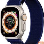 Siksniņa Dux Ducis  Sport Velcro Strap for Apple Watch 42/44/45/46/49MM Blue