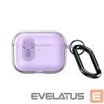 Maciņš austiņām Dux Ducis Apple AirPods Pro 3 PECL Series PC+TPU Cover with Hook Purple