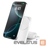 Bezvadu lādētājs Belkin  UltraCharge 25w Qi2 2in1 Magnetic Charger plus USB-C White