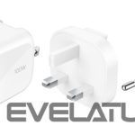 Adapteris Belkin  BOOSTCHARGE 100w 2C1A Wall Charger with interchangable plug tips UK, EU, US White