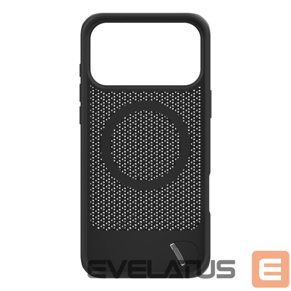 Aizmugurējais vāciņš Evelatus Apple iPhone 17 Pro Max Premium Case Magsafe With Stand Plastic Black
