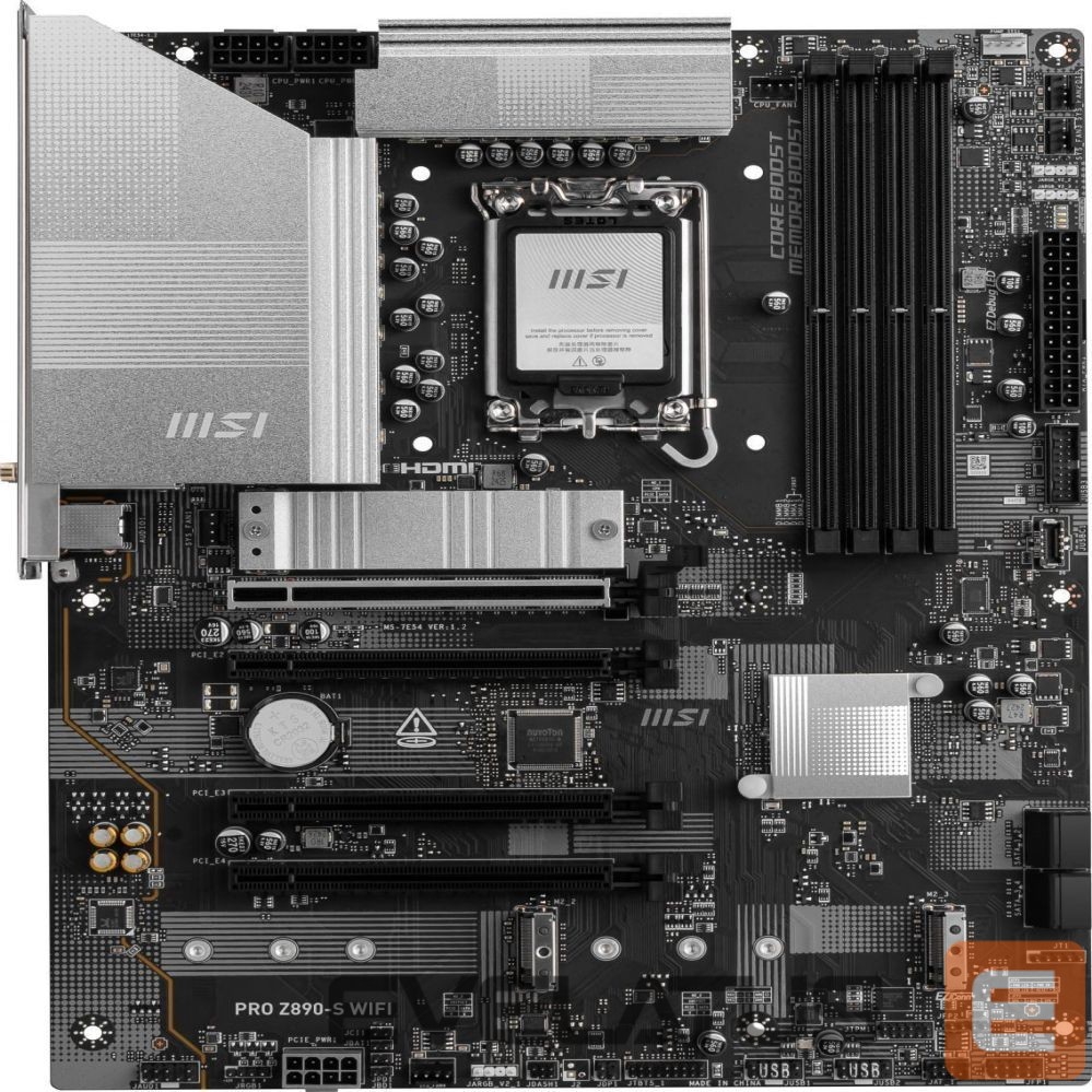 Pamatplate Intel procesorsiem MSI PRO Z890-S WIFI |
