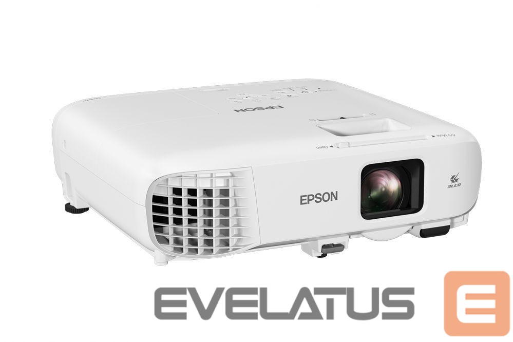Printers EPSON 3LCD projector EB-982W WXGA (1280x800), 4200 ANSI lumens, White, Lamp warranty 12 month(s)