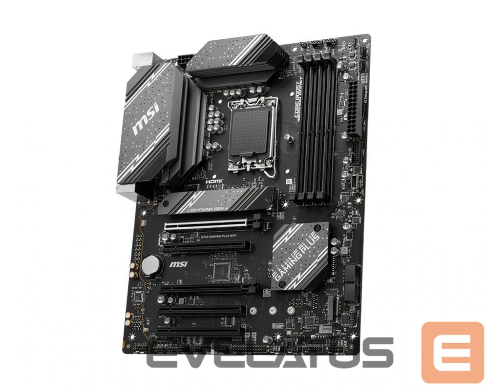 Pamatplate Intel procesorsiem MSI B760 GAMING PLUS WIFI
