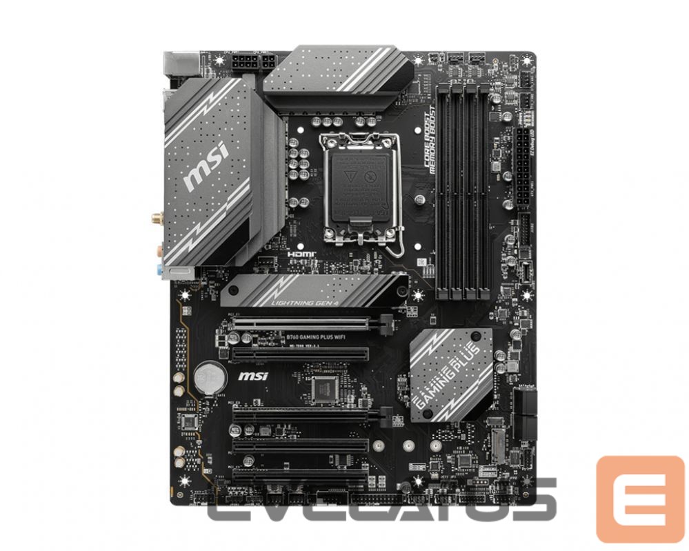 Pamatplate Intel procesorsiem MSI B760 GAMING PLUS WIFI