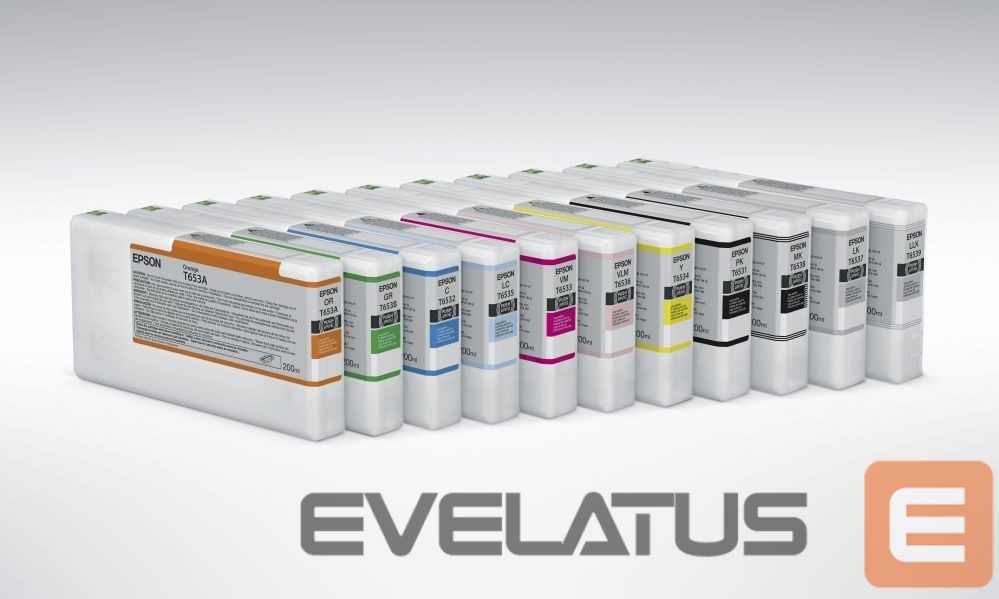 Aksesuāri un izejmateriāli EPSON T6532 Ink Cartridge, Cyan