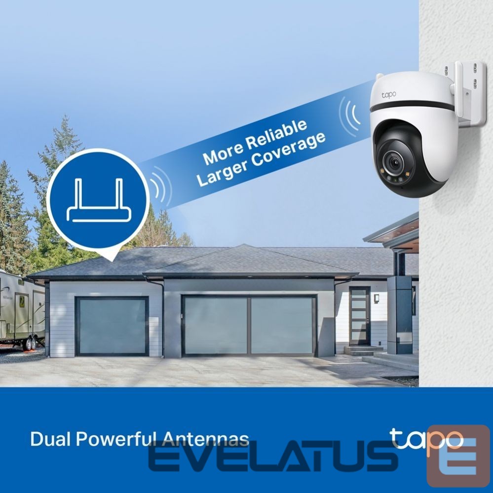 Digitālā spoguļkamera TP-Link WRL CAMERA 1080P PAN/TILT/TAPO C520WS