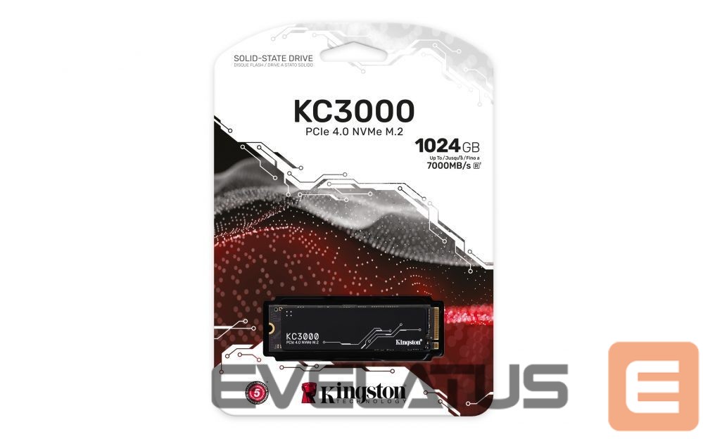 Cietais disks SSD Kingston KC3000 1024GB PCIe 4.0 SSD
