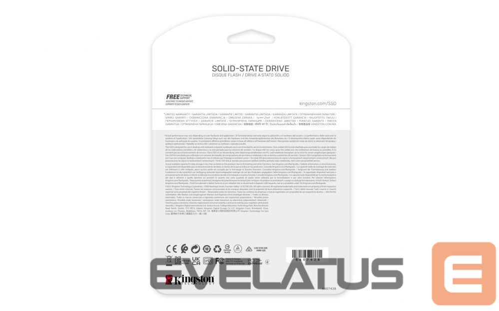 Cietais disks SSD Kingston KC3000 1024GB PCIe 4.0 SSD