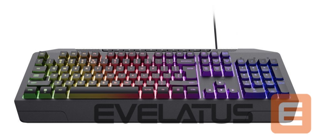 Datora tastatūra Trust KEYBOARD USB GXT 836 EVOCX/ENG 24722