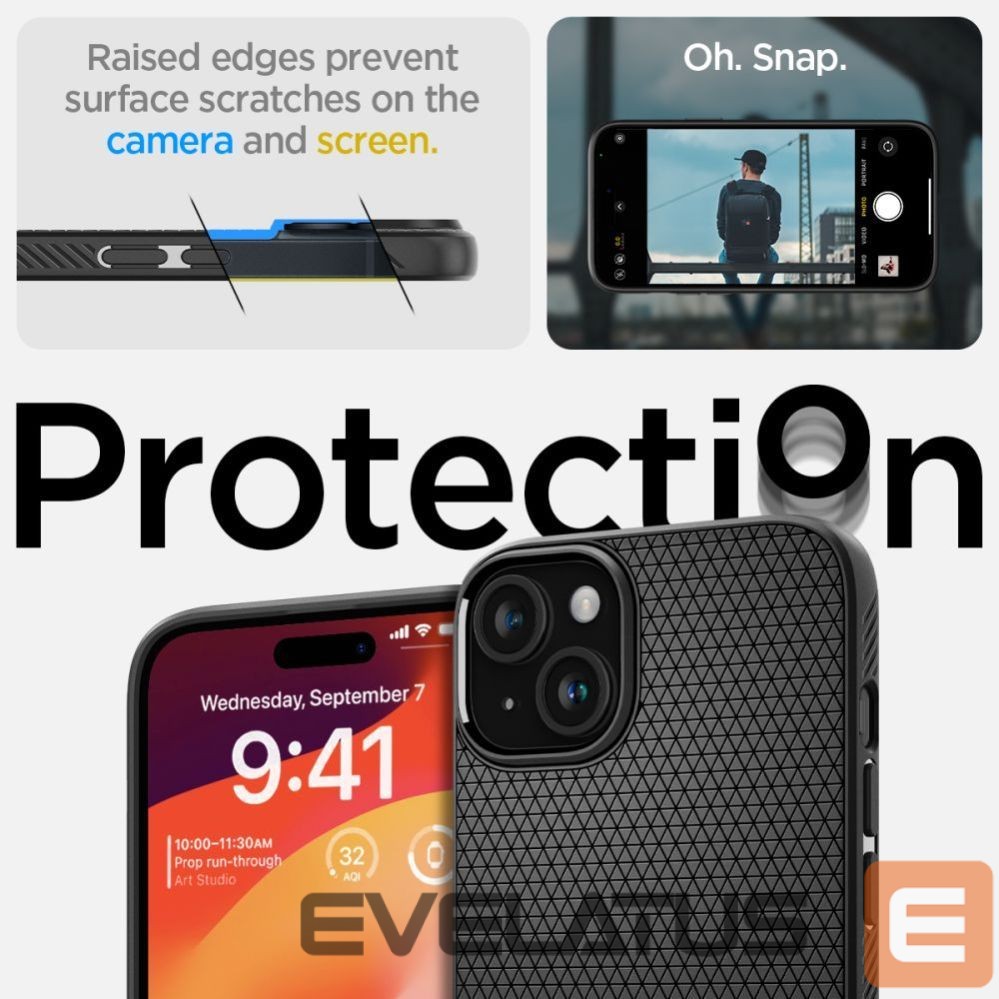 Citas preces Spigen Black