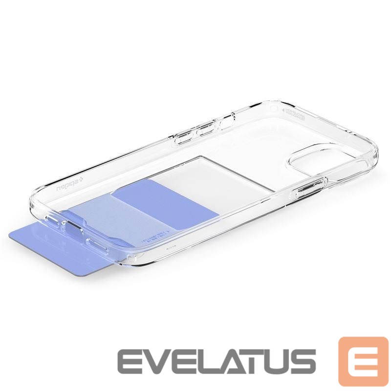 Citas preces Spigen Spigen Crystal Slot Case for iPhone 15 Plus - Clear