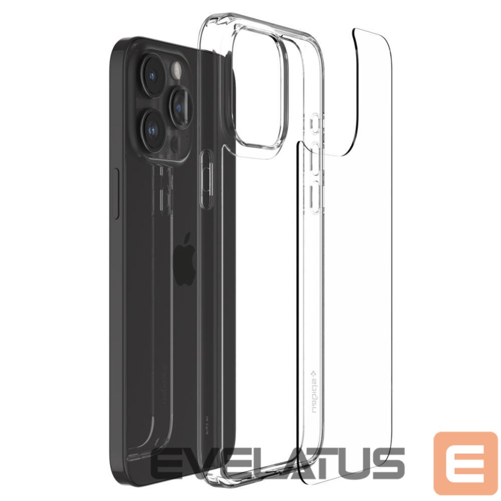 Citas preces Spigen Spigen Airskin Hybrid Case for iPhone 15 Pro - Clear