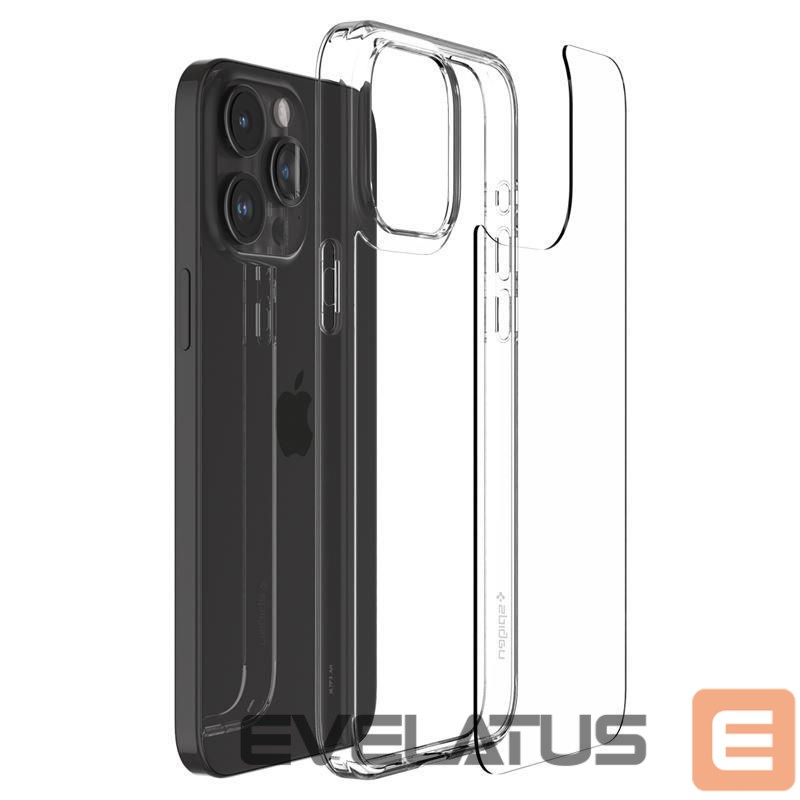 Citas preces Spigen Spigen Airskin Hybrid Case for iPhone 15 Pro - Clear
