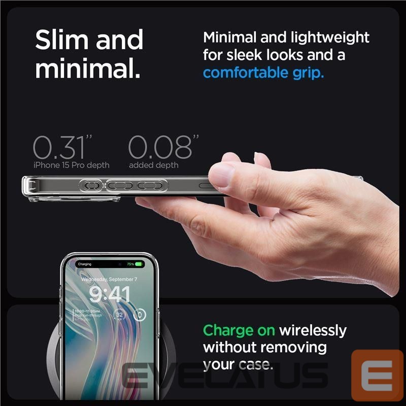Citas preces Spigen Transparent