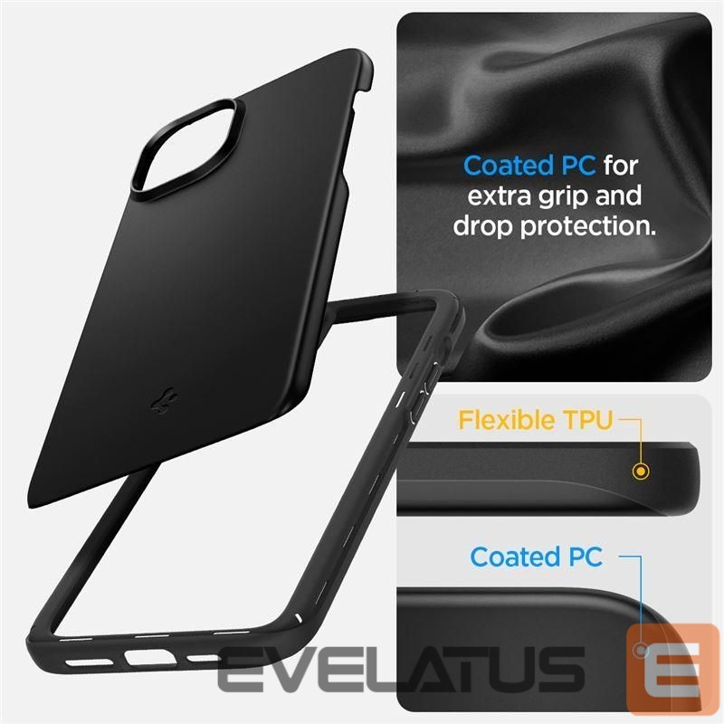 Citas preces Spigen Black
