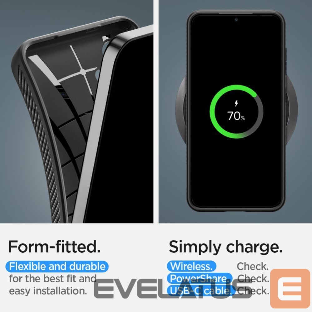 Citas preces Spigen Black