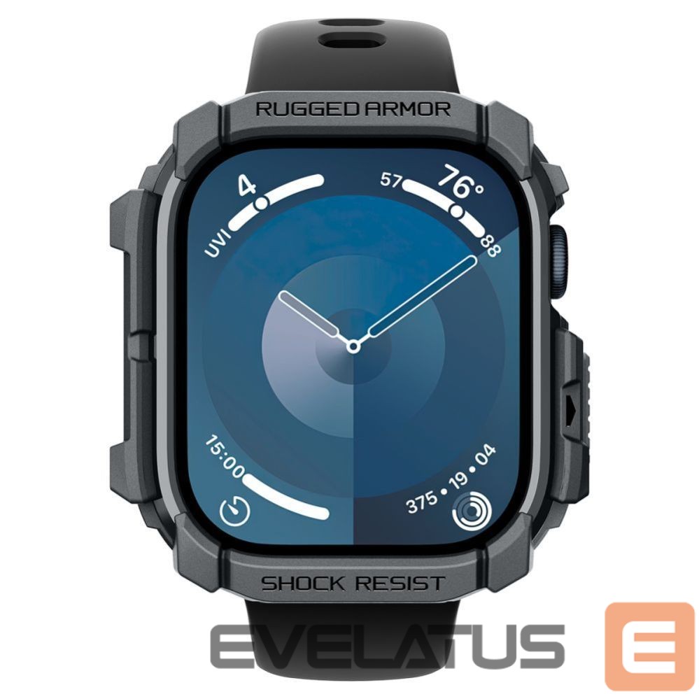 Citas preces Spigen Spigen Rugged Armor Case for Apple Watch 10 46mm - Gray