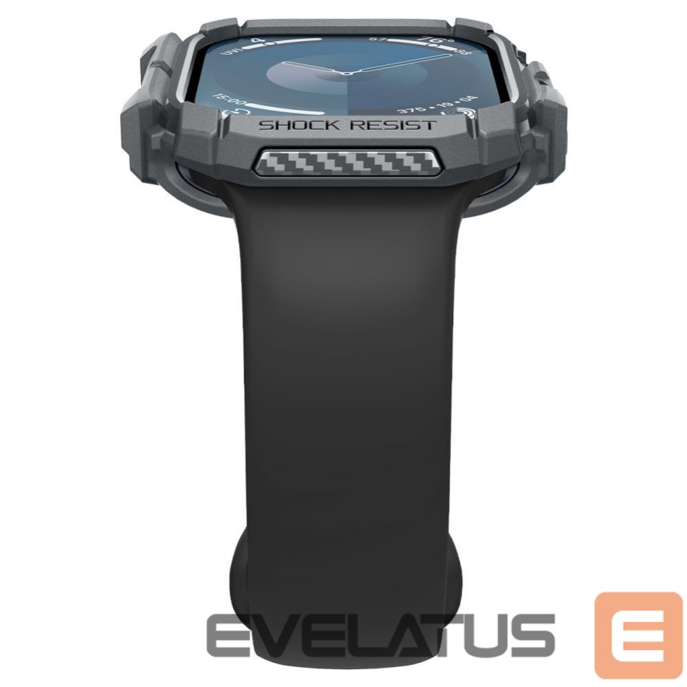 Citas preces Spigen Spigen Rugged Armor Case for Apple Watch 10 46mm - Gray