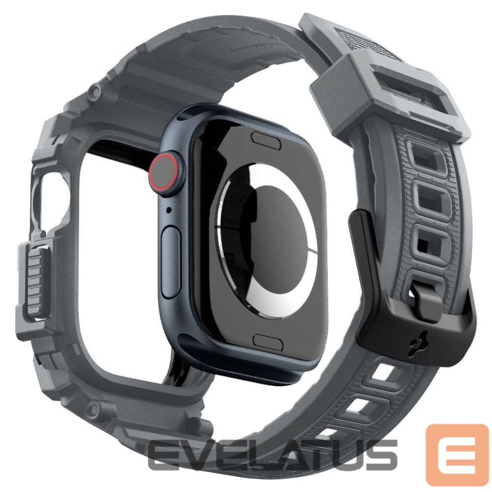 Citas preces Spigen Spigen Rugged Armor Case for Apple Watch 10 46mm - Gray