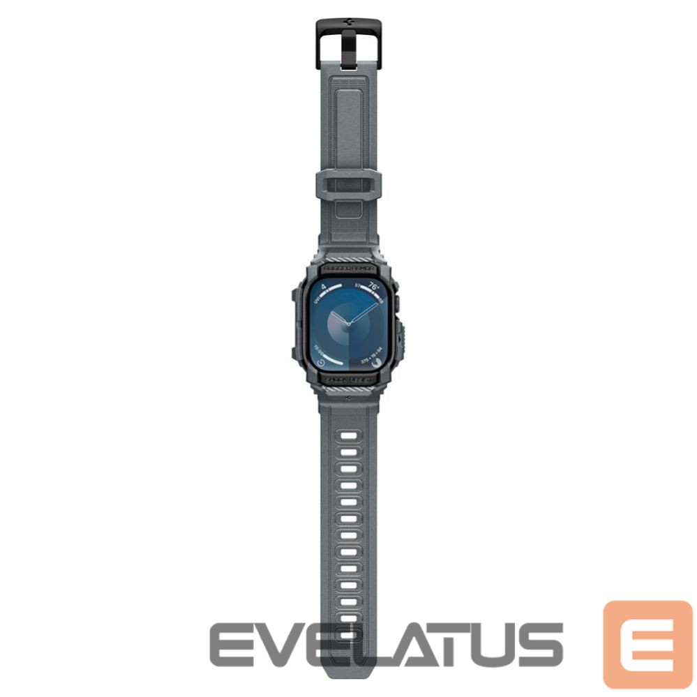 Citas preces Spigen Spigen Rugged Armor Case for Apple Watch 10 46mm - Gray
